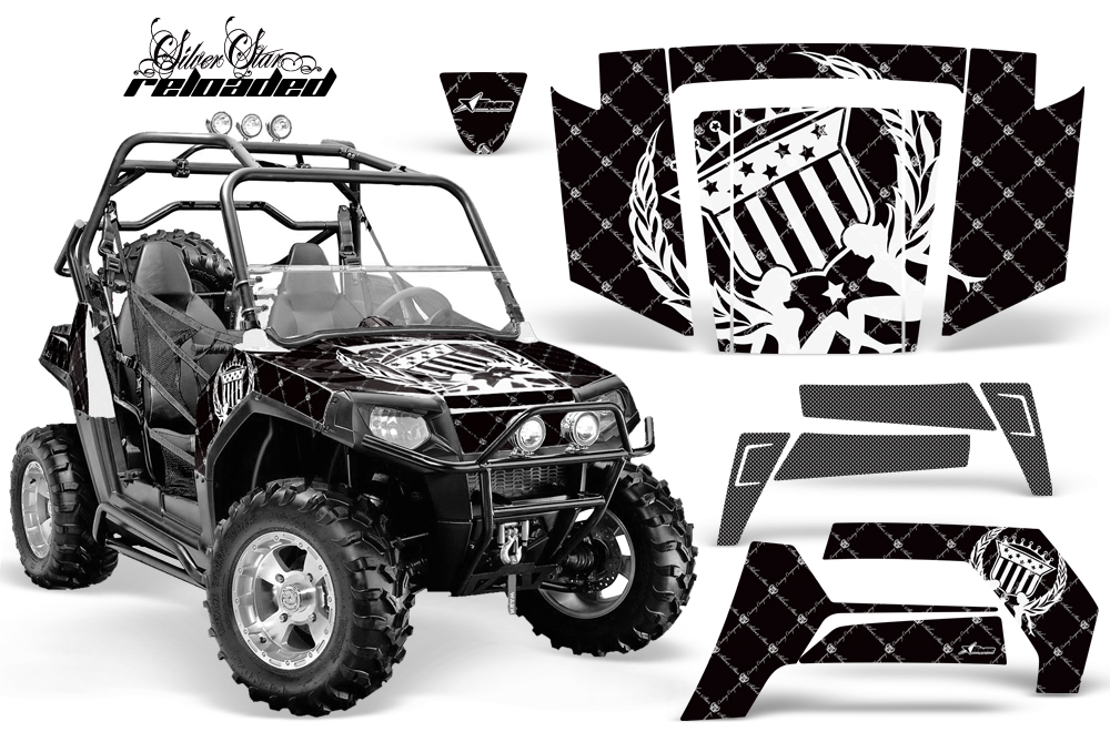 Polaris RZR 800 WHITE BLACKBG Reloaded